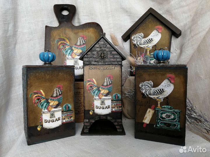 Короб Чайный домик Досочка вешалка