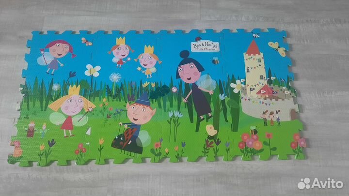 Детский коврик для ползания пазл