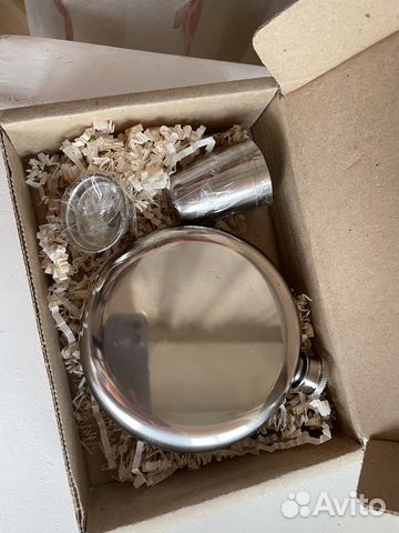 Подарочный набор фляга и рюмки походные