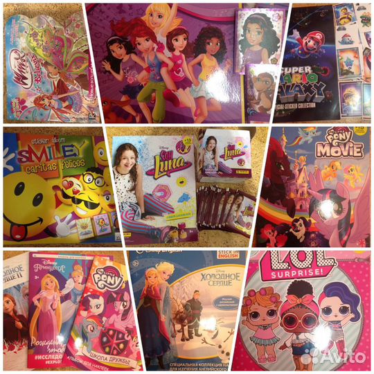 Panini, blue ocean альбом, сет, Винкс