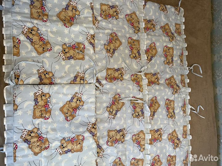 Бортики в детскую кроватку