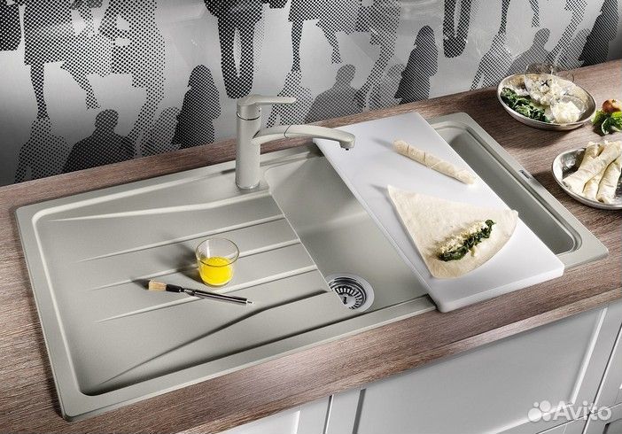 Кухонная мойка Blanco Sona XL 6 S Деликатный белый