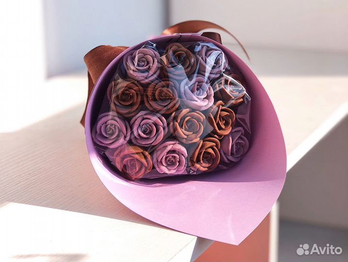 Шоколадные розы, шоколадный букет