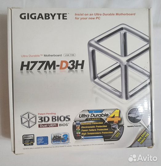 Нерабочие материнские платы Gigabyte GA-H77-D33H