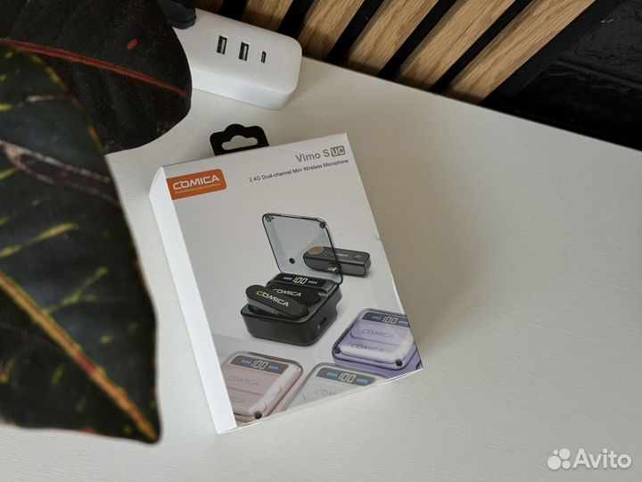 Микрофон comica Vimo S для iPhone, android