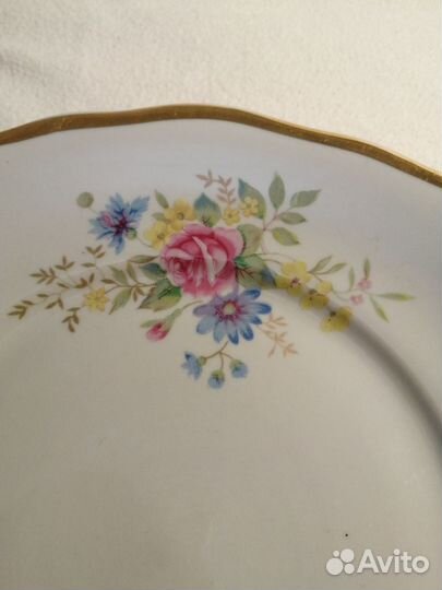 Блюдо Фарфор советский СССР(Дулево, Чехословакия)