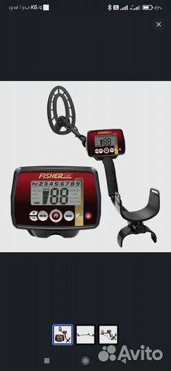 Металлоискатель fisher f22
