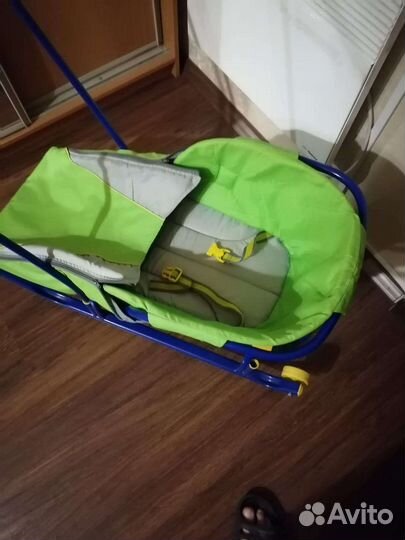 Санки с колесами