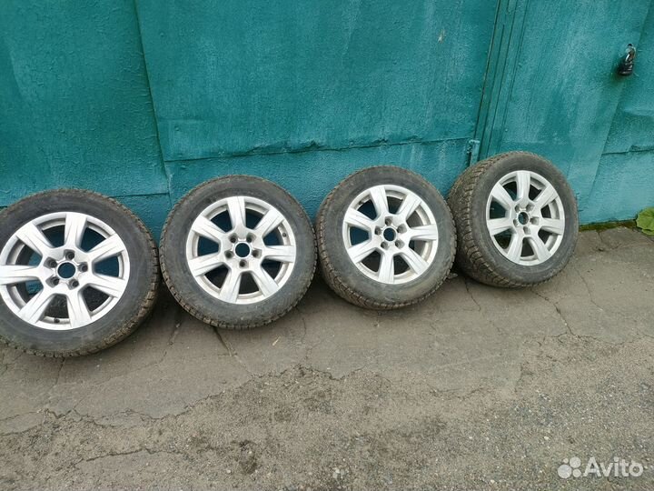 Колеса оригинальные audi r16 зимн
