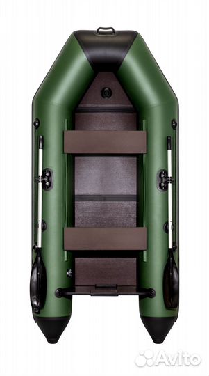 Лодка пвх Аква 2800 Слань-книжка киль