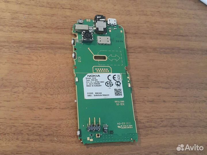 Nokia 5230 системная плата swap с разбора