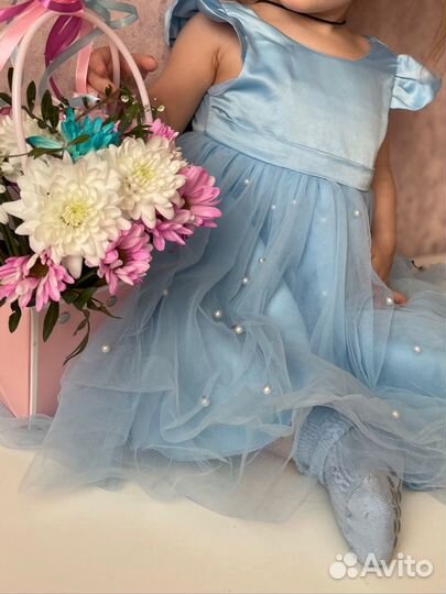 Платье для девочки 74 80