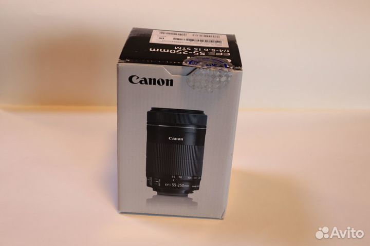 Объектив Canon ef s 55 250mm IS STM