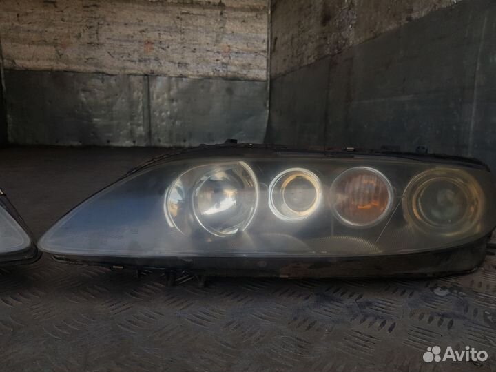 Фары на mazda 6 gg