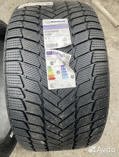 Michelin X-Ice Snow SUV 275/40 R20 и 315/35 R20