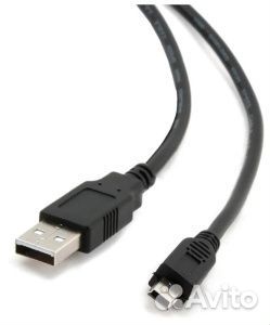 Bion Кабель интерфейсный USB 2.0 AM/miniBM, позол
