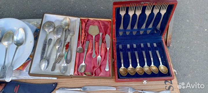 Ложки, вилки, ножи СССР