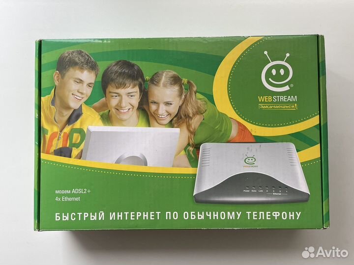 Модем WebStream adsl2+