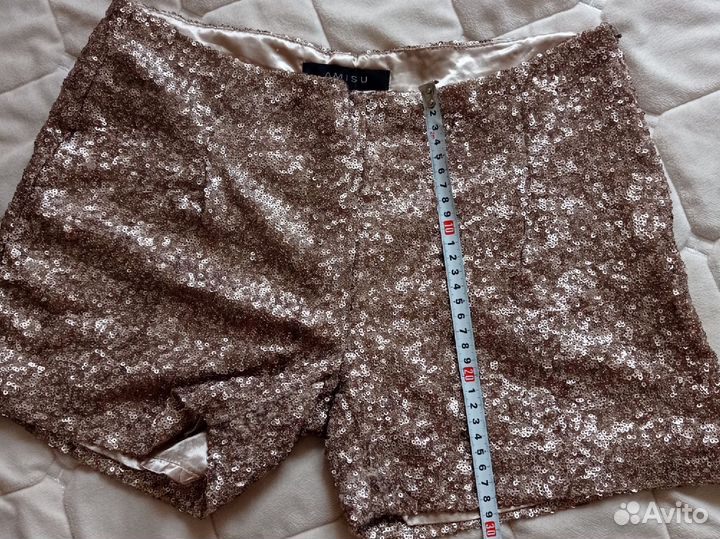 Шорты с пайетками