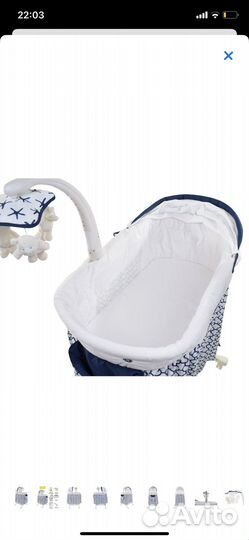 Кроватка люлька для новорожденных