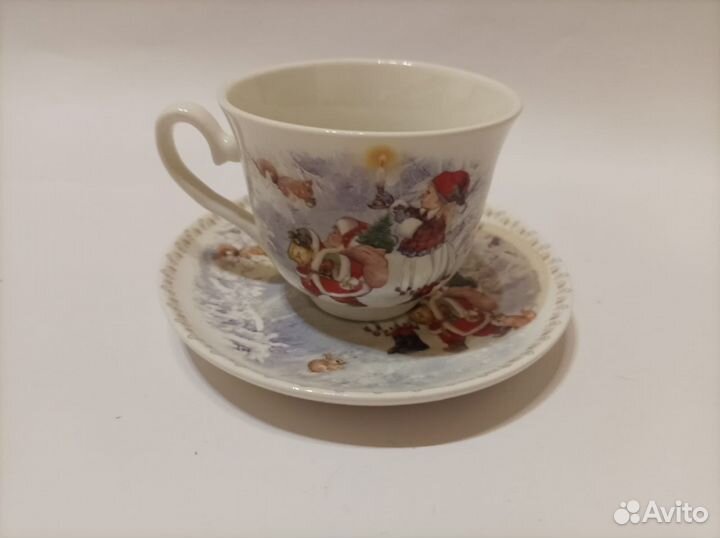 Чайная пара Bohemia Новый год