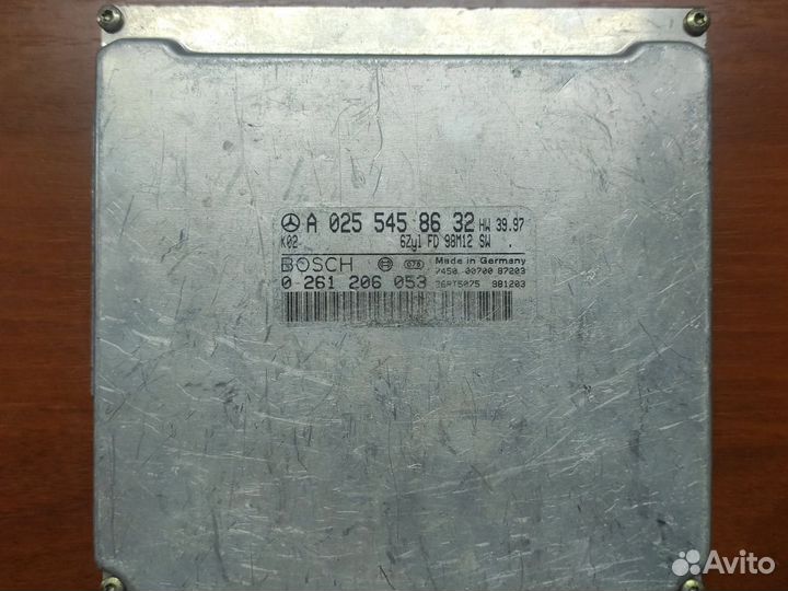 Блок управления двигателем Mercedes