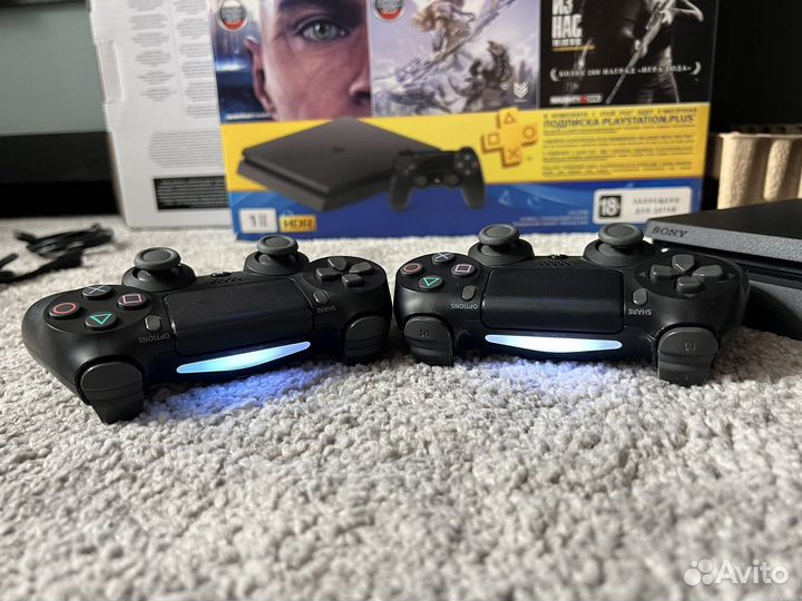 PlayStation 4 Slim 1Tb (как новая)