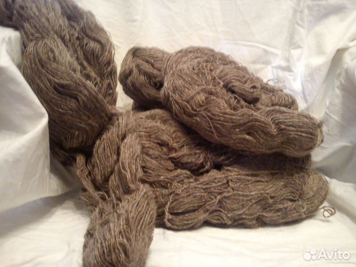 Пряжа шерсть 7 мотков СССР