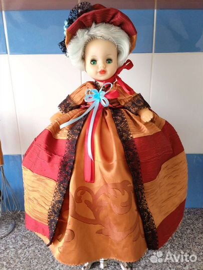 Кукла СССР на самовар