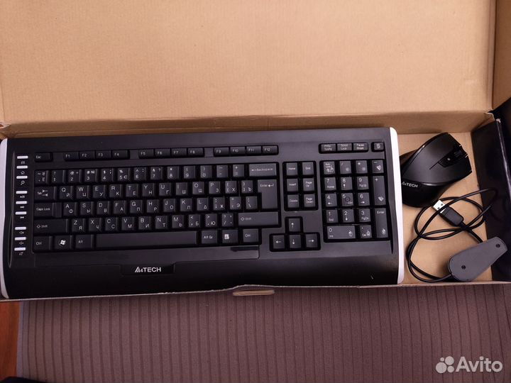 Клавиатура и мышь a4 padless 9300f