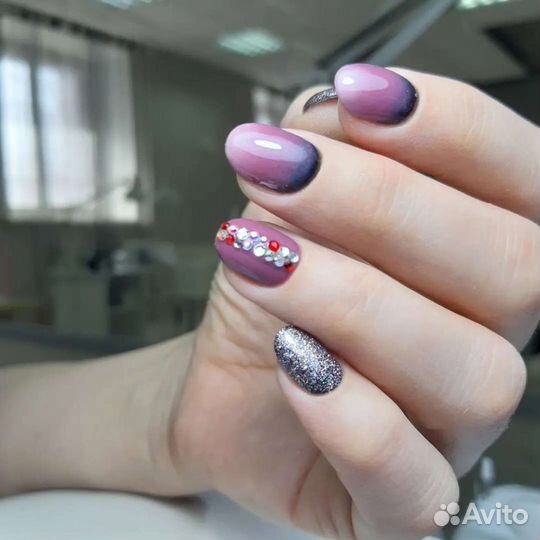 Маникюр гель без сколов