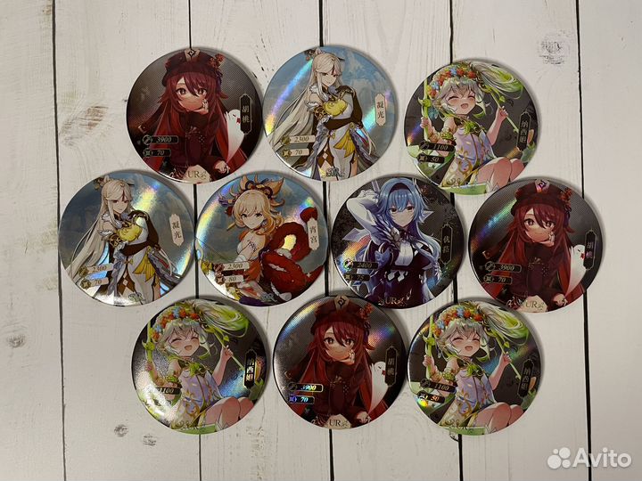 Карточки Аниме Благославление Небожителей