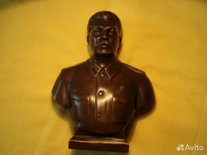 Иосиф Сталин Пузатый Бронза Редкий 1953 СССР