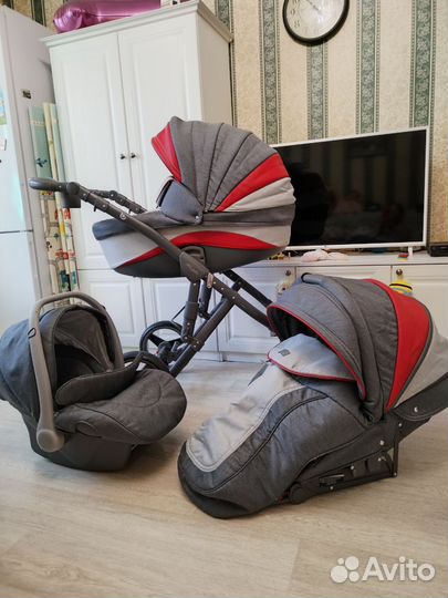 Коляска Adamex Barletta 3 в 1