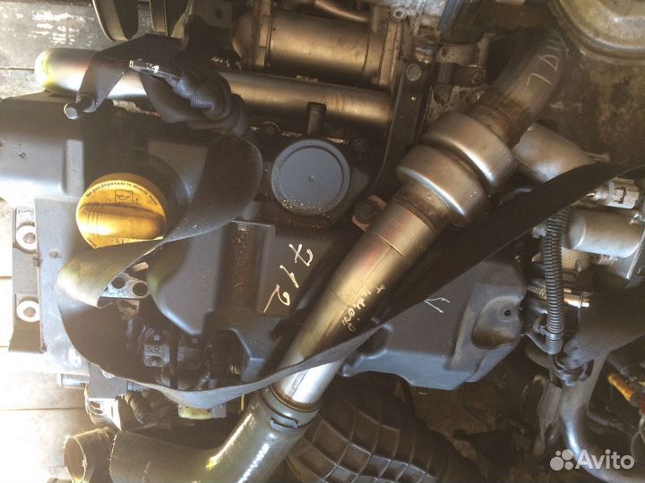 Двигатель K9K 832 Рено Меган Сценик 3 1.5