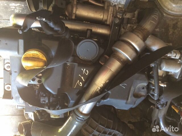 Двигатель K9K 832 Рено Меган Сценик 3 1.5