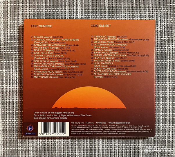 Africa - The Very Best Of /Various Artists/ 2CD UK