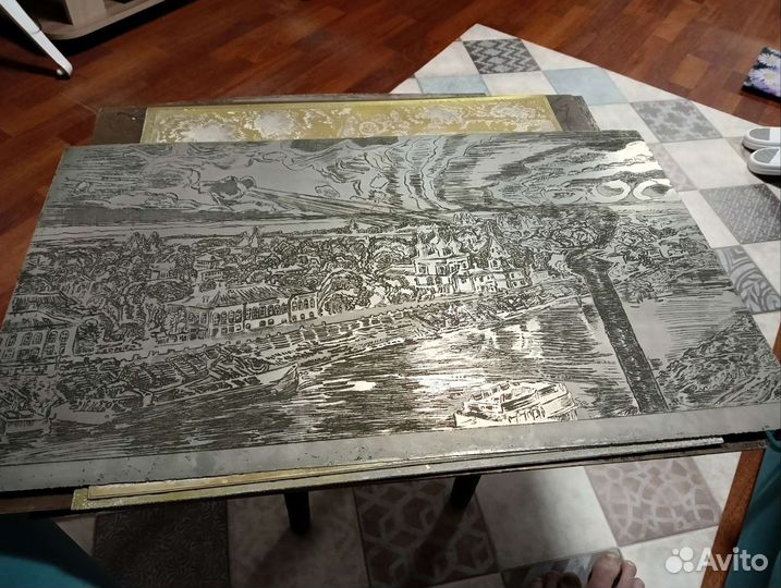 Картина гравюра