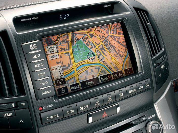 Карты навигации 2019 DVD Toyota Lexus 2006-2009