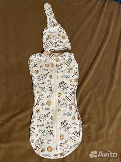 Пеленка кокон на молнии