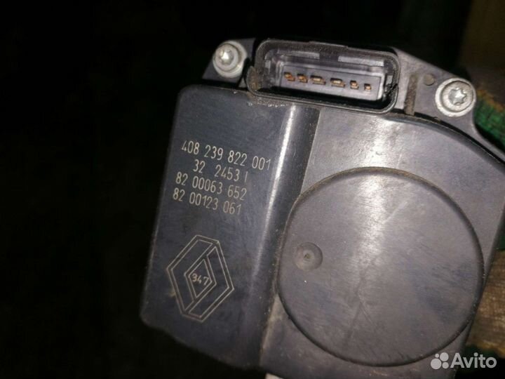 Заслонка дроссельная Рено Логан Симбол 1,4 1,6 б