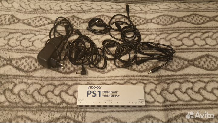 Блок питания для педалборда Vitoos PS1