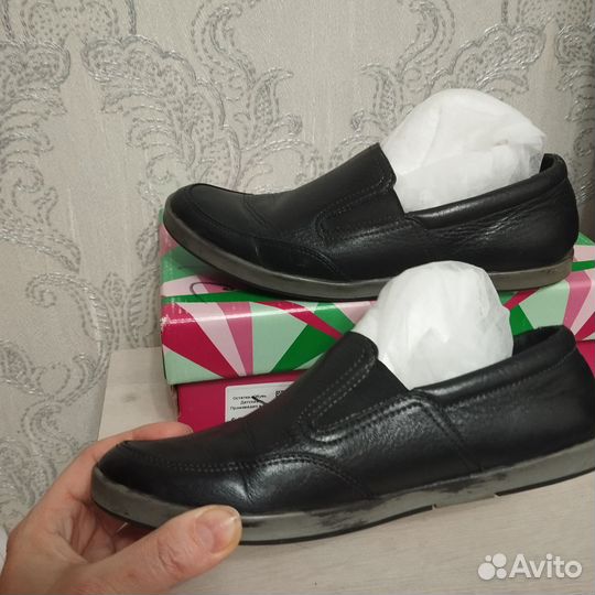 Полуботинки школьные полнота 8