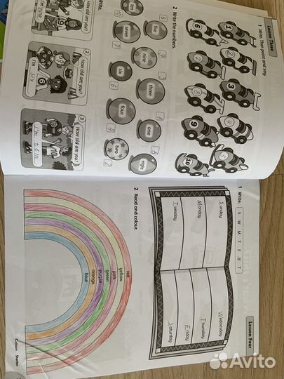 Учебник и рабочая тетрадь Family and Friends 1