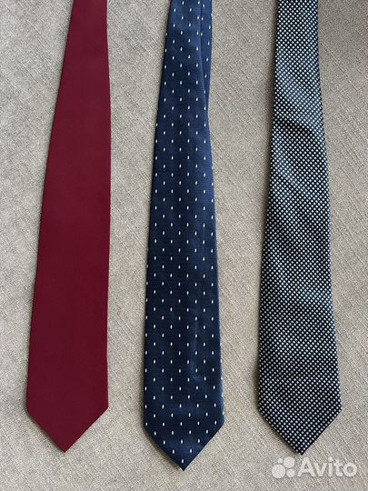 Мужской галстук шелк Armani Ferre новые