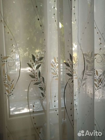 Комплект шторы и тюль