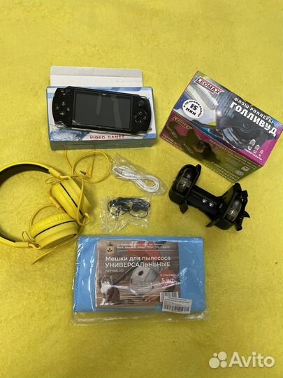 Наушники/ролики/приставка