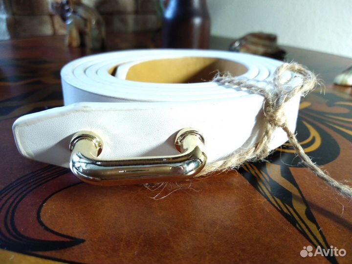 Ремень кожаный женский