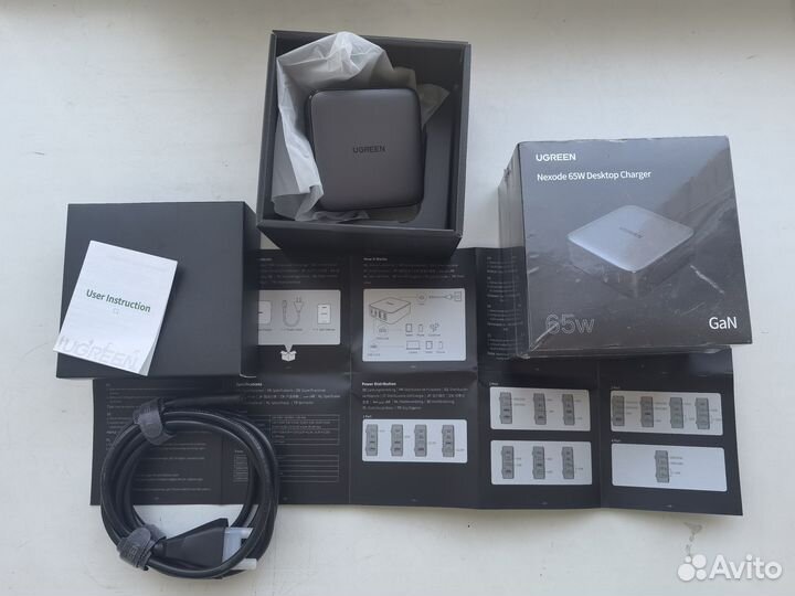 Зарядное устройство Ugreen CD327 Nexode USB