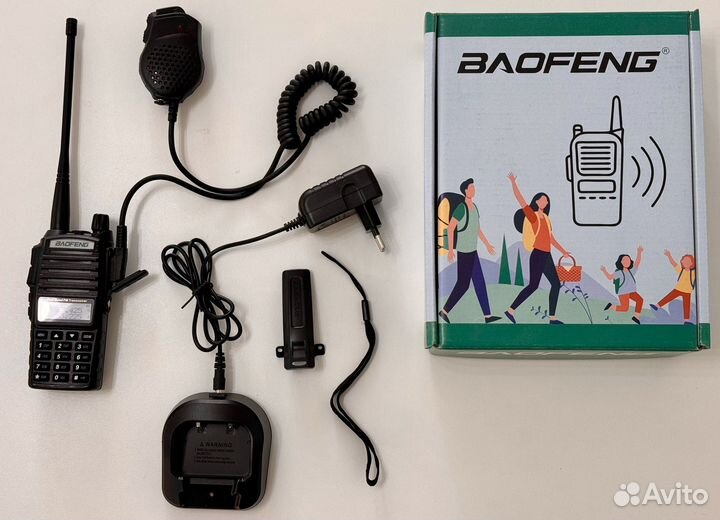 Рация baofeng uv82 + тангента